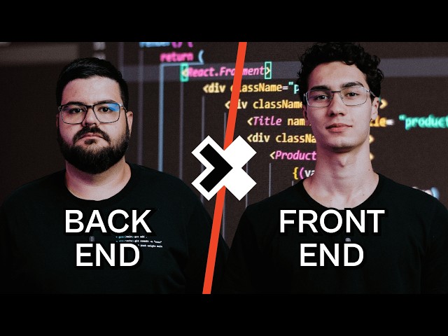 Back-end vs. Front-end (mas trocando de lugar)