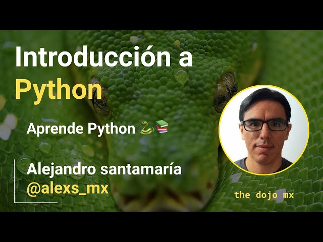 Aprende Python 🐍📚 - Ep. 1 Intro a Python
