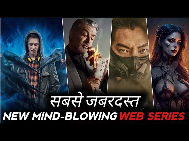 Top 6 New Hindi Dubbed Web Series on Netflix PrimeVideo Jiocinema | New Hollywood Web Series Part 7