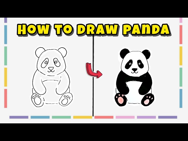 How to Draw a Panda – Cute Animal Drawing Tutorial for Beginners