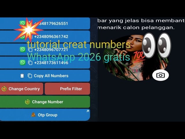 Tutorial creat nokos wa gratis 💯 hari ini  2026