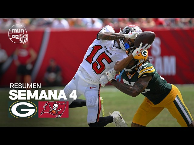 Green Bay Packers vs. Tampa Bay Buccaneers | Semana 4 - Temporada NFL 2026 | Resumen en español