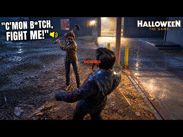 THIS GUY IS THE DEFINITION OF AN ENTITLED SURVIVOR! | HALLOWEEN THE GAME
