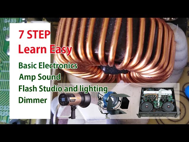 Learn About Electronics step by step free,Learn Basic Electronics.