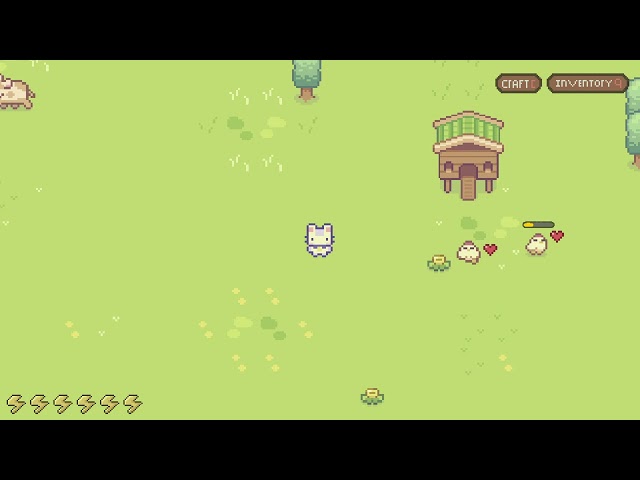 2D Tile Based Java Swing Game (Chicken Leave Hut Queuing System And Forward Walk Animations)