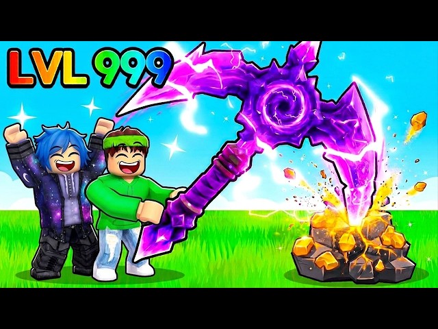 I CREATED THE RAREST PICKAXE IN ROBLOX!