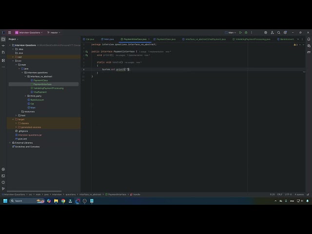 Can interface have static methods