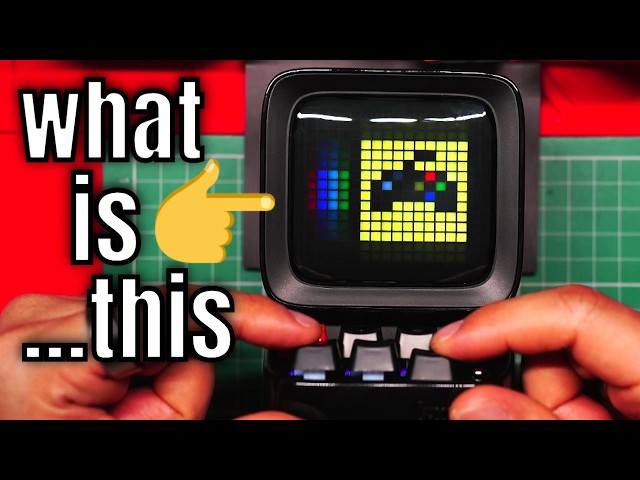 The Ultimate Retro Desk Gadget? Divoom Ditoo Pro