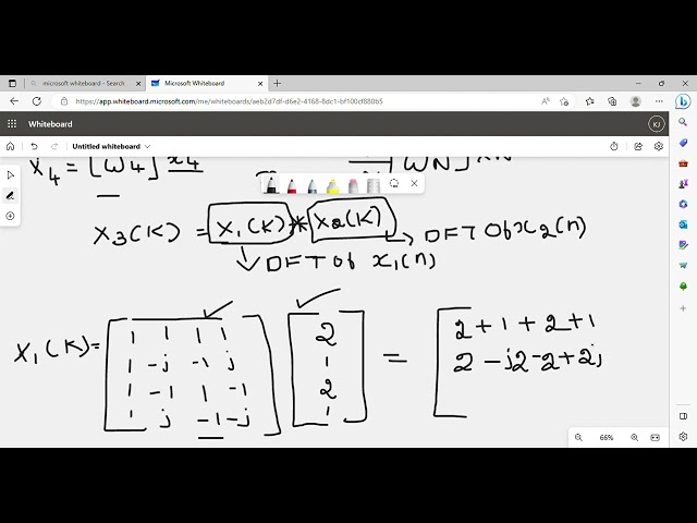 problems on circular convolution using dft and idft method@Eandchub_