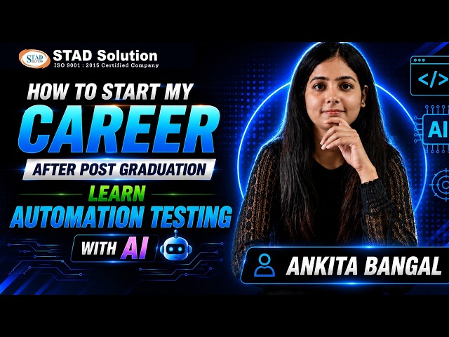 Start Your Career in Automation Testing | Ankita Baghle | Student Testimonial