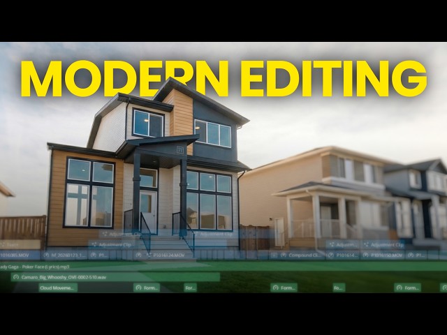 How I Edit Modern Real Estate Videos (Cinematic Effects & Transitions)
