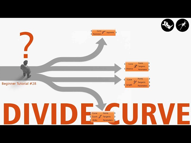 Different ways to divide curve in grasshopper |Beginner Tutorial_28
