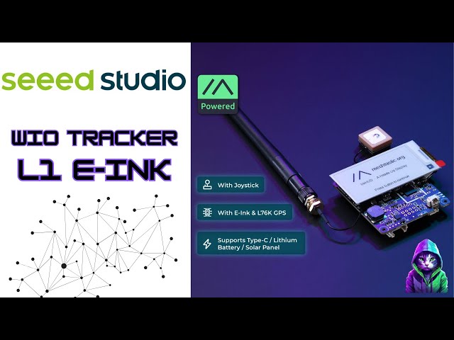 Quick Look: Seeed Studio Wio Tracker L1 E-Ink Lora Device