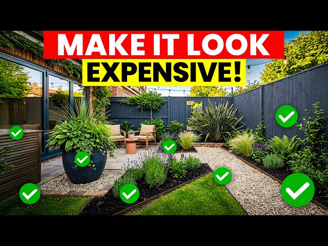 10 Small Garden Ideas That Look INCREDIBLY Expensive (But Aren't)