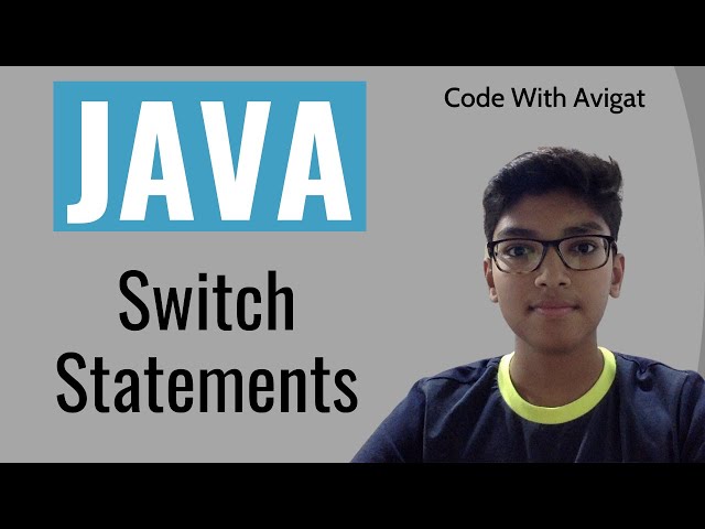Switch Statements | Java Tutorial