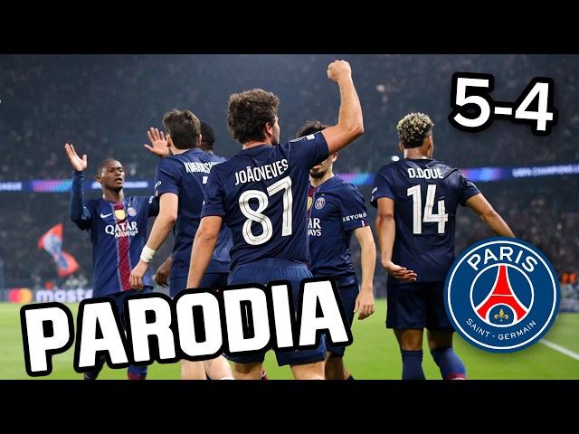 PSG vs Bayern Munich 5-4 Song (Eminem - Without Me Parody)