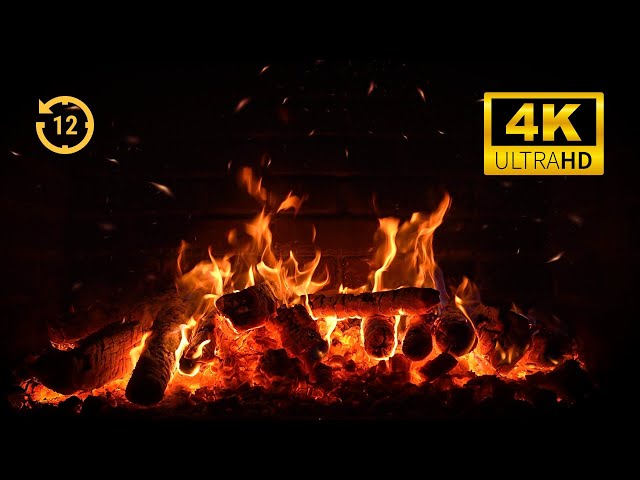 🔥 Fireplace NO ADS (Mid-roll). No AI Cozy Fireplace 4K Ultra HD