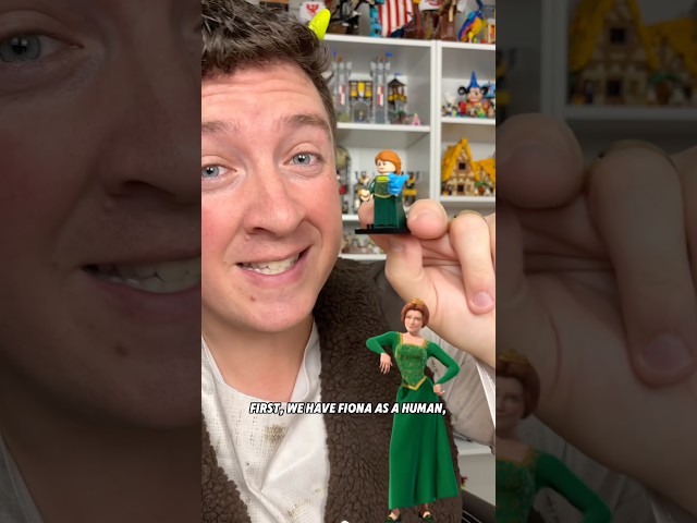 Making custom Shrek LEGO minifigs