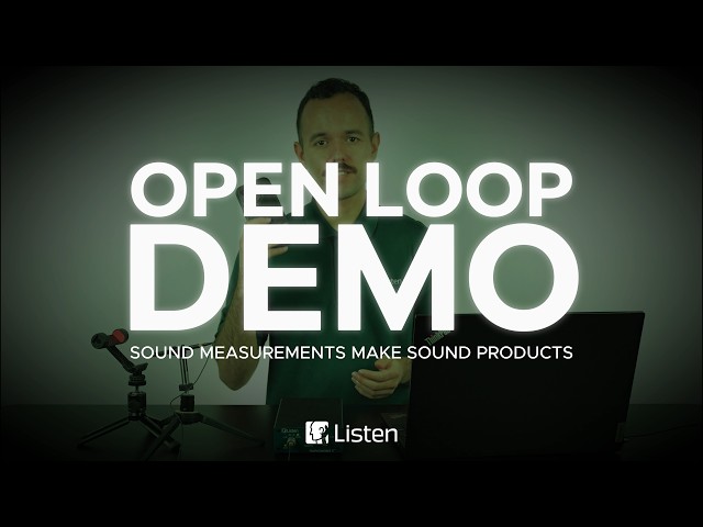 How to Measure Open Loop Devices