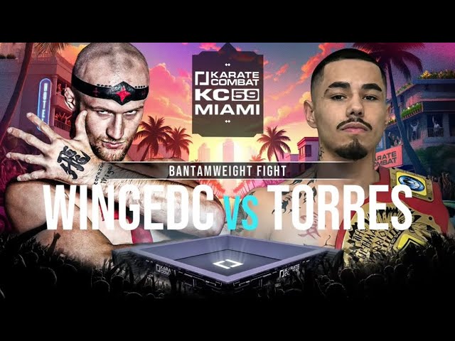 Winged C vs Jadon Lee Torres Full Fight | Karate Combat 59 