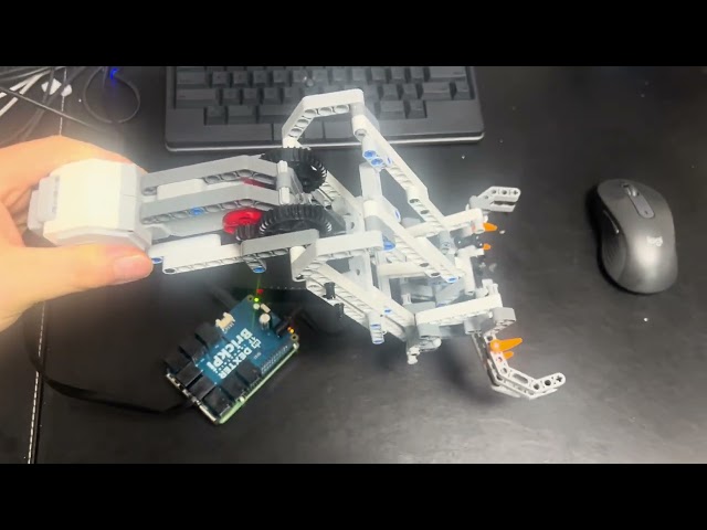 LEGO NXT Snatcher Prototype III — Python Control via BrickPi