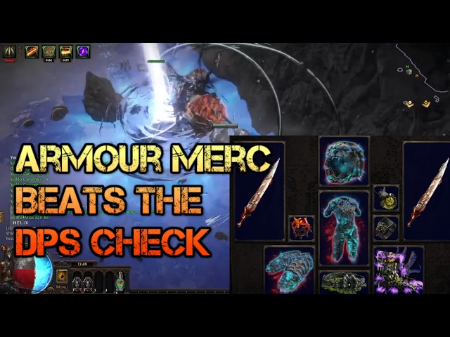 Armour Merc Luminary Beats Blasted Monolith DPS Check