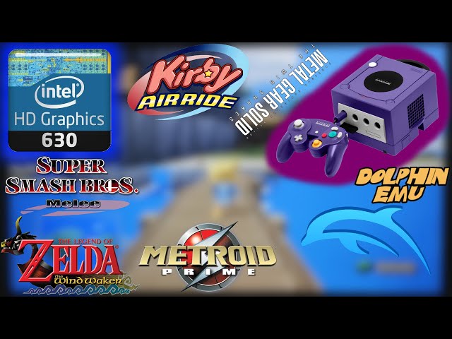 Intel HD Graphics 630 vs Nintendo GameCube emulation (Dolphin Emulator)