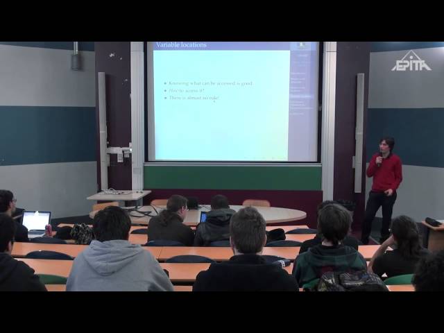 DWARF : lorsque le compilateur passe la main au debugger, Pierre-Marie de Rodat, LSE Winter Day 2013