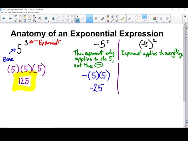 FPC 10 - Anatomy of an Exponential Expression