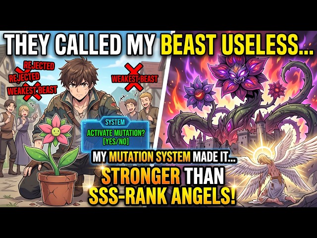 They Called My Beast A USELESS Flower, But My Mutation System Made It Stronger Than SSS-RANK Angels!