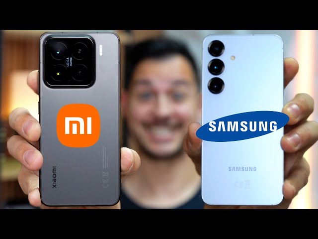 Xiaomi 15 vs Galaxy S25 MEJOR Movil PEQUEÑO de Android.