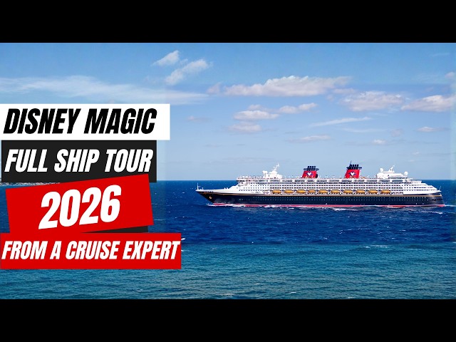 Disney Magic Full Ship Tour 2026 | All The Disney Magic On Board!