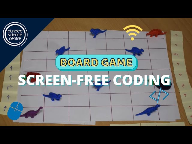 Screen-free Coding Game | Early Years | Dundee Science Centre