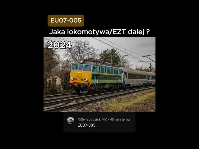 Historia lokomotywy EU07-005 PKP Intercity #EU07 #PKP #PKPIntercity #Dolnośląski_mk