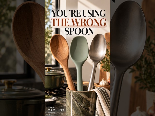 Are You Using the Wrong Cooking Spoon?