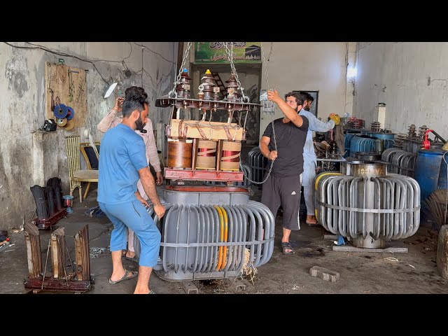 How to Rebuild an Electricity Transformer | Amazing Transformer Repair Process