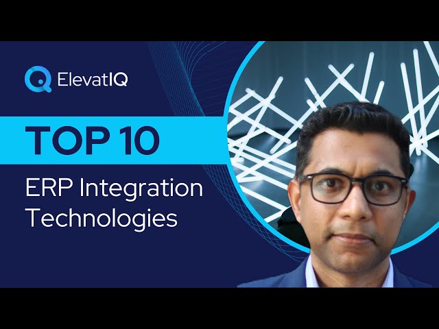 Top 10 ERP Integration Technologies