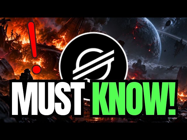 STELLAR (XLM) IF YOU HOLD PAY ATTENTION, HERE IS WHY !! | STELLAR CRYPTO NEWS TODAY🔥