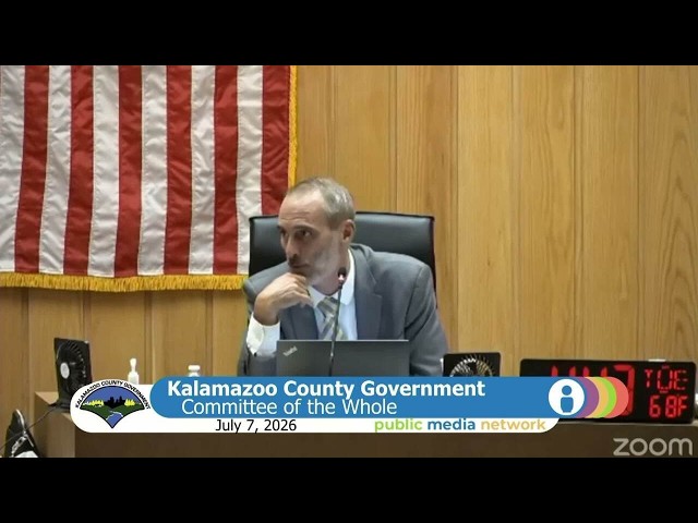 Kalamazoo County Government - July 7, 2026 Kalamazoo County Committee of the Whole