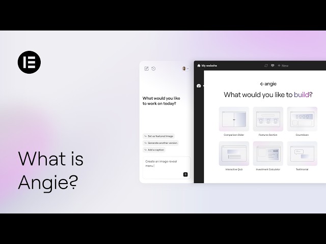 Tutorial: What is Angie?