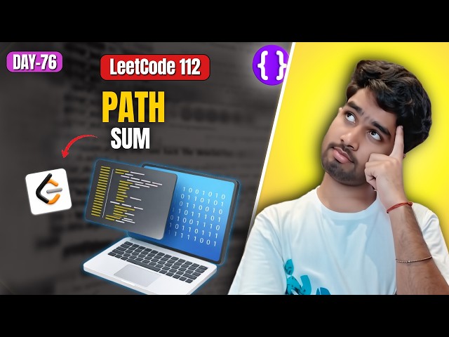 Day 76: LeetCode 112 Path Sum | Iterative DFS + Two Stacks | Google | Meta |  Top Interview 150