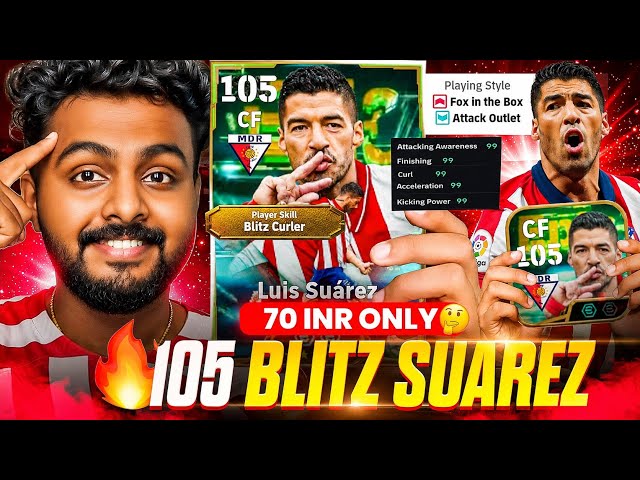 105 STARTER SET BLITZ SUAREZ IS ABSOLUTELY BROKEN😱🔥 JUST 70INR ONLY😮‍💨 UNBELIEVABLE BLITZ + BANGERS💥