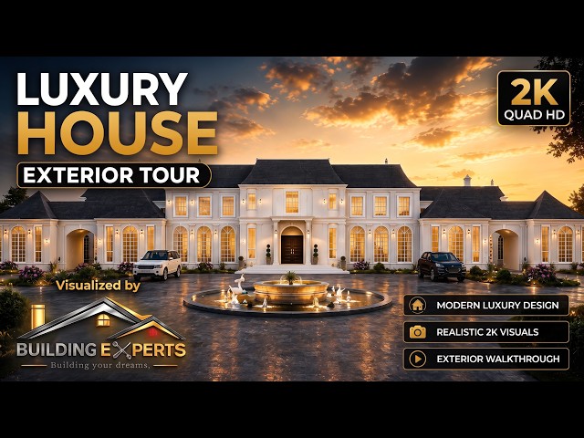 Luxury House Exterior Design | Modern Dream Home | 2026