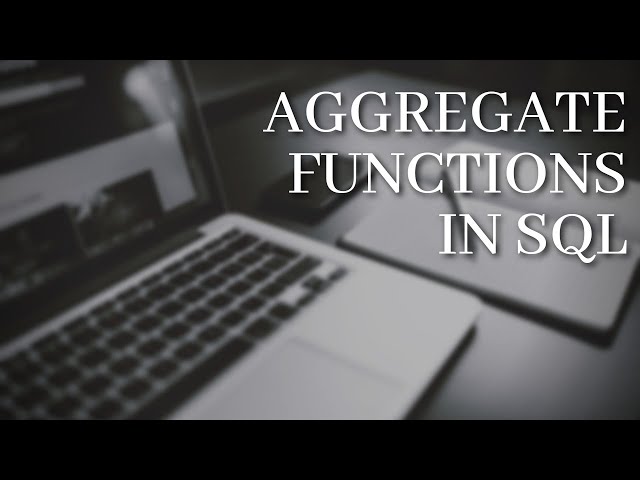 What are Aggregate Functions in SQL || Explained with Syntax and Example || Oracle Database