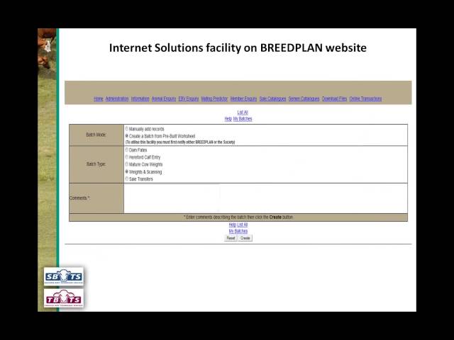 Getting Started with BREEDPLAN