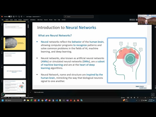 Intro to ML - Unit 10 Lecture - Neural Networks - Summer 2026