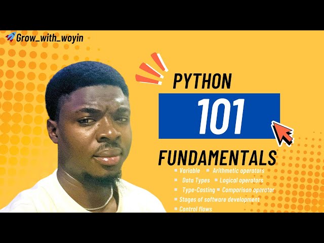 Python Fundamentals 101