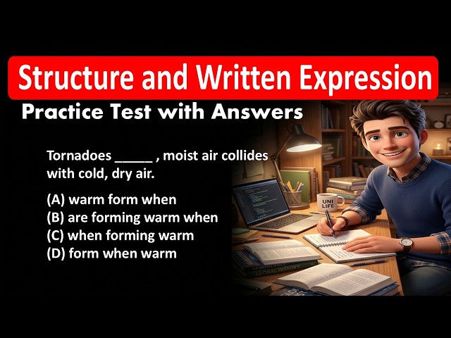 Learn TOEFL ITP Structure and Written Expression Practice Test