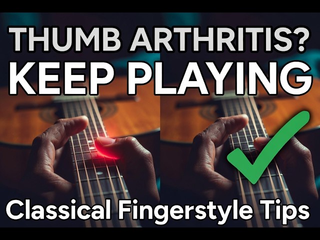 Thumb Arthritis & Classical Fingerstyle Guitar How to Manage Pain and Keep Playing