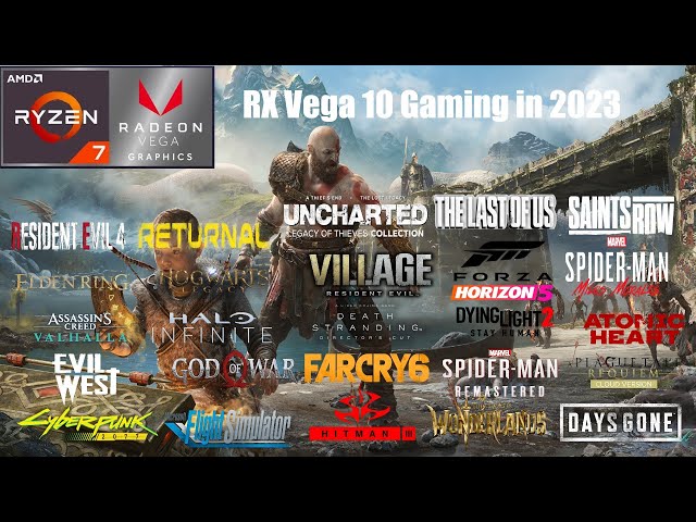 AMD RX Vega 10 Gaming- Test in 30 AAA Games